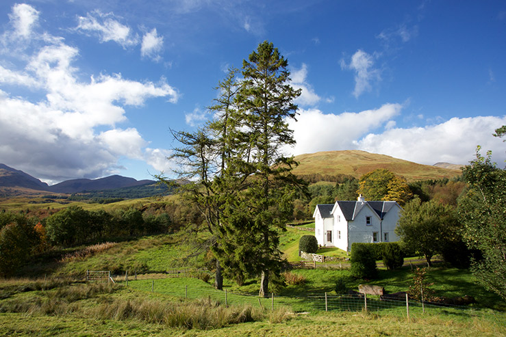 Auchtertyre House Loch Lomond Trossachs Unique Cottages