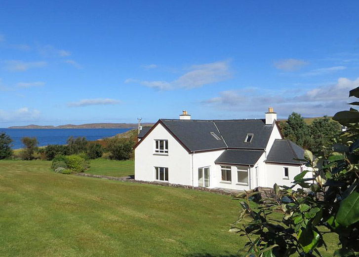 Crofthouse at Badachro Wester Ross Unique Cottages