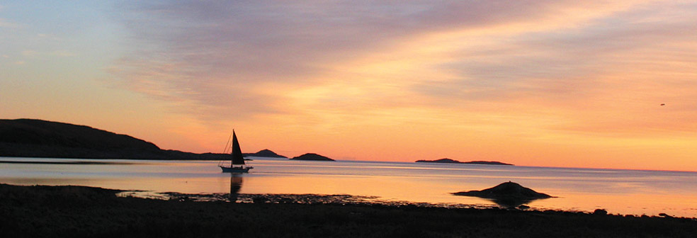 Sunset from Little Keills Sunset from Little Keills