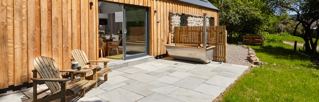 Outdoor seating area